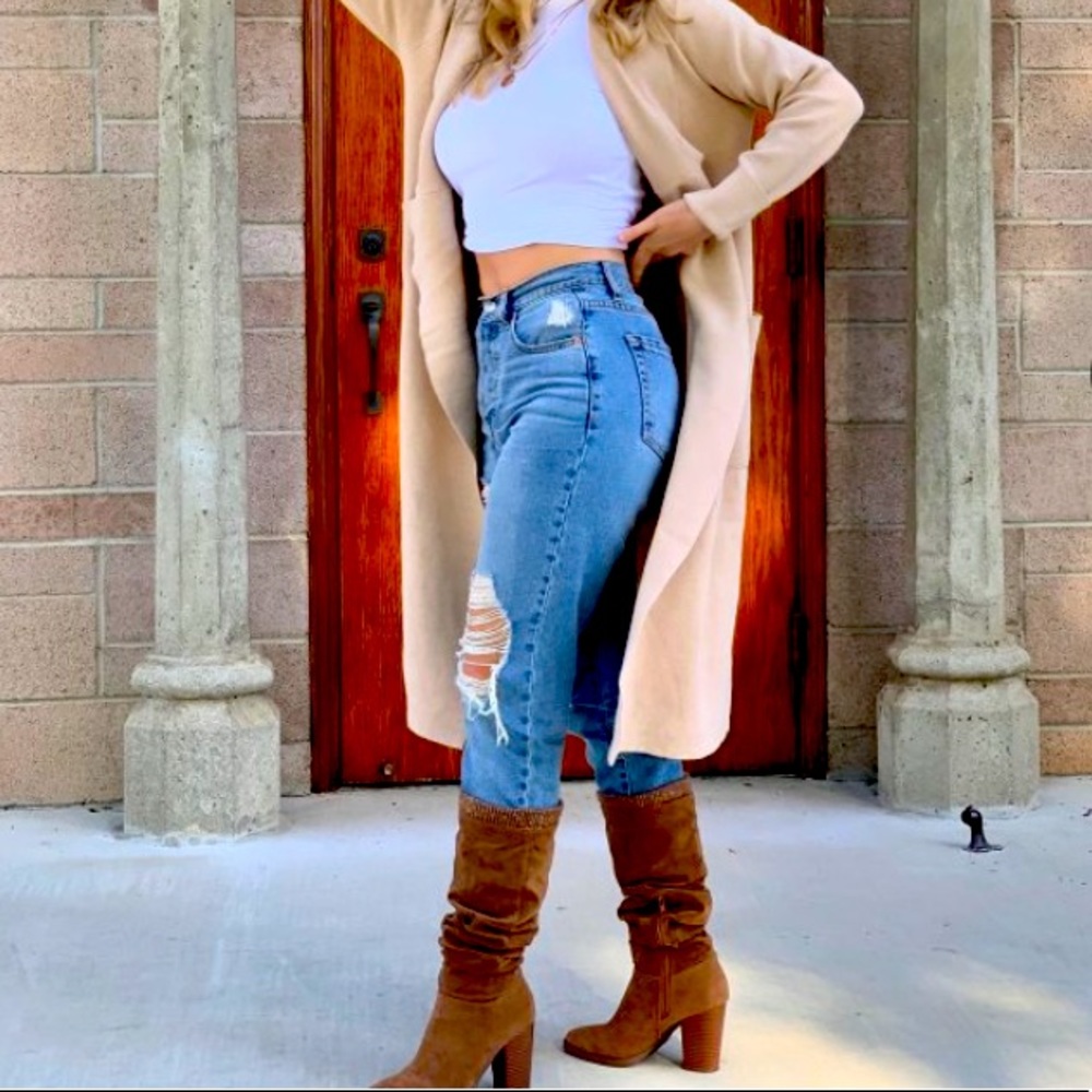 Ethel Slouchy Heeled Boot